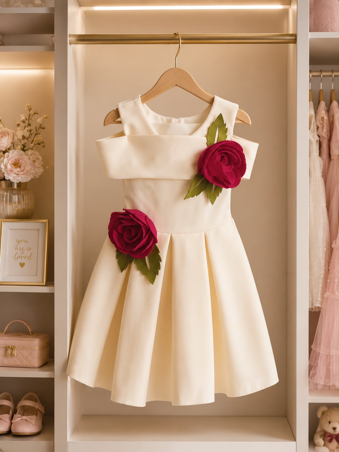 Rosette Scuba Frock