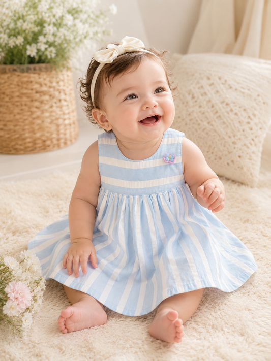 Bellavie Bluebell Stripe