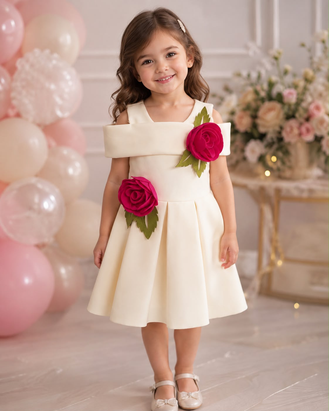 Rosette Scuba Frock